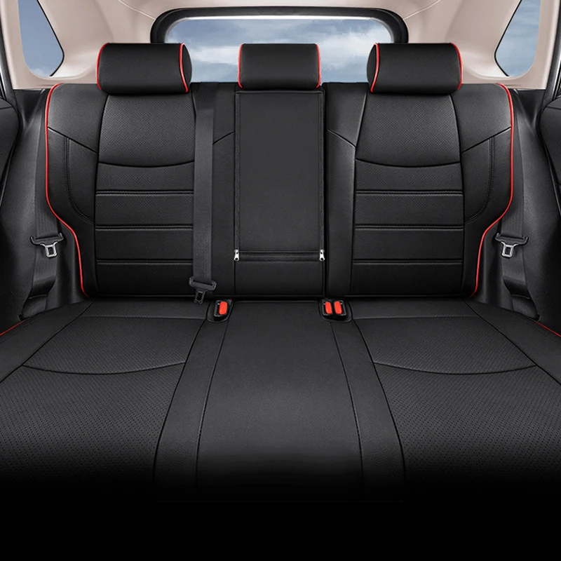 Custom Fit Seat Covers for Mazda 5 2008-2013 PVC Leather Seat Cushion Cover for Cars Accessories 7 Seats Auto Supports 20PCS/Set