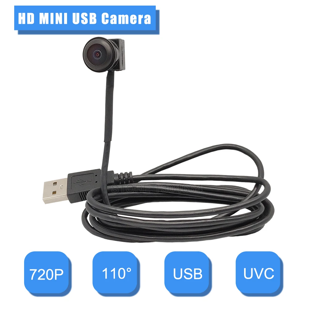 HD 720P Wide Angle USB Camera With 2.8mm Lens wide angle uvc camera usb camera mini Surveillance UVC pcweb camera windows camera