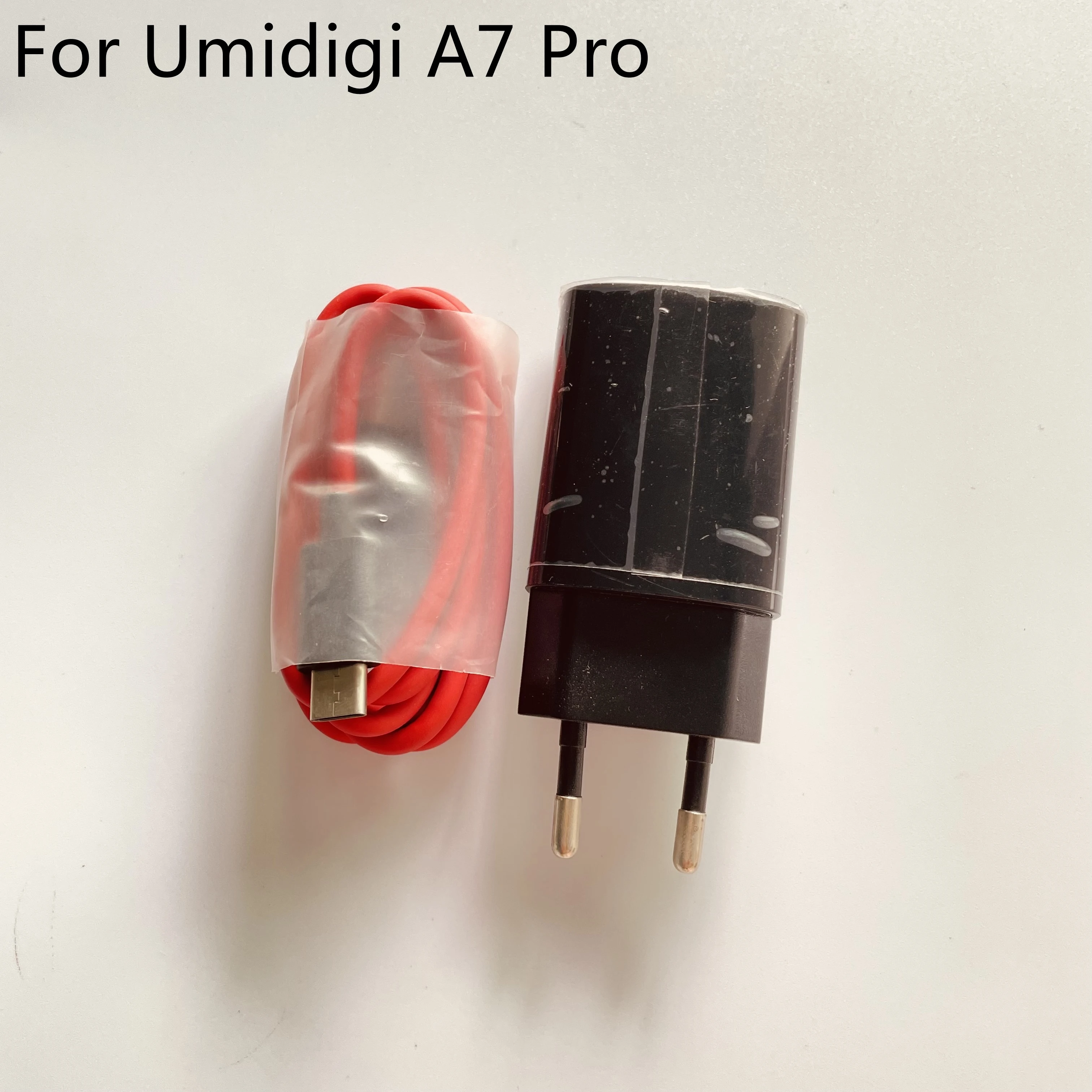 

​UMIDIGI A7 Pro New Travel Charger + Type-C Cable For UMIDIGI A7 Pro MT6763T 6.3" FHD 2340x1080 Free Shipping