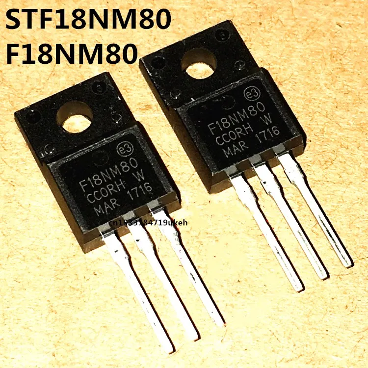 Originale 5pcs/ F18NM80 TO-220F 800V 17A