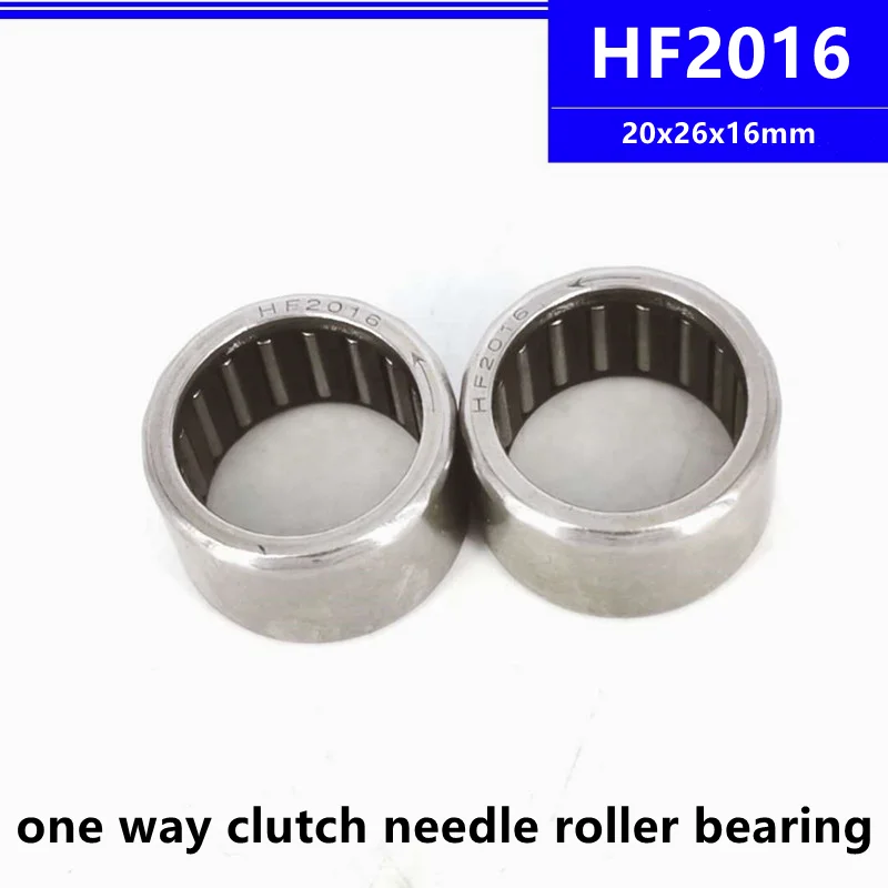 20pcs/100pcs HF2016 20*26*16mm One Way Single Cluth Needle Roller Bearing 20x26x16mm