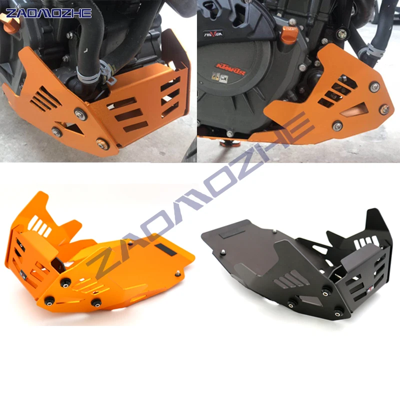 

Motorcycle CNC Aluminum Engine Chassis Protective Guard Cover Expedition Skid Plate for KTM DUKE 250 390 DUKE390 2017-2022