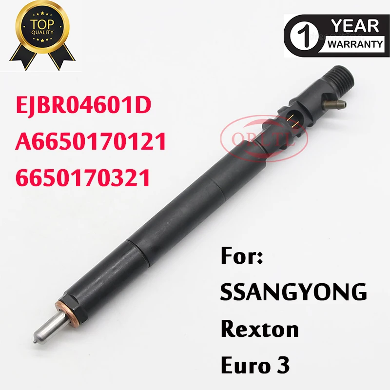 

A6650170121 Common Rail Injector 6650170321 For ejbr04601d delphi SSANGYONG Kyron REXTON 2.7