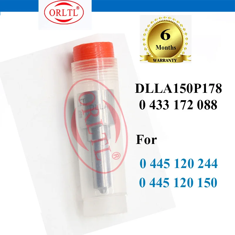 DLLA150P1781 0 433 172 088 Fuel Injector nozzle DLLA 150P 1781 0433172088 for 0445120244 0445120150 0 445 120 244 0 445 120 150