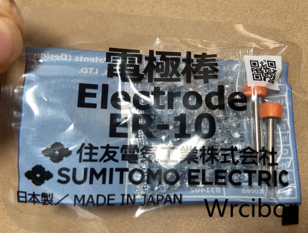 Sumitomo ER-10 Electrode for T-71C T-72C T-39 T-81C T-82C Z1C Z2C Q101 T-400S Fiber Optic Splicer Welding Machine