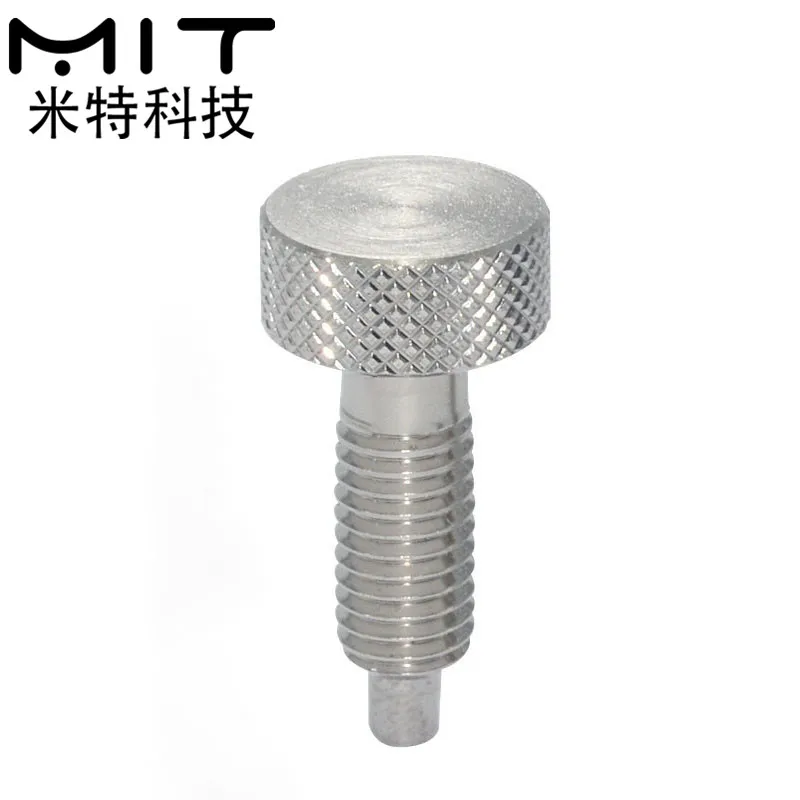 factory outlet 1Pc Locking Spring Screw Indexing Plungers Spring Plungers Index Plunger Dowel without Nut M6 M8 M10 M12 M16