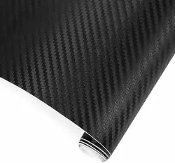 4D Waterproof Carbon Fiber Vinyl Car Wrap Roll Film DIY Sticker Decal Cut Vinyl Cup/Car/Window Decor