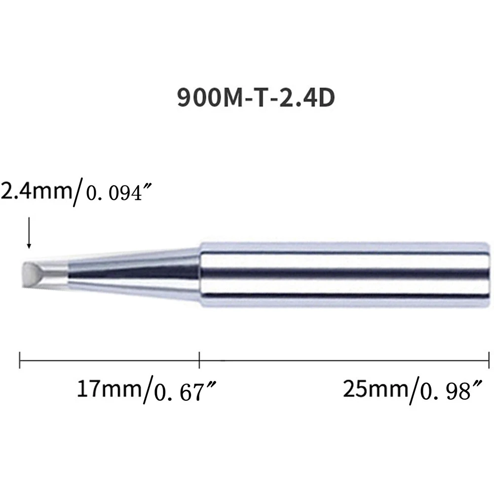 5Pcs/Set 900m-T-I 900M-T-B Welding Tool Lead-Free Soldering Iron Head Bit for Welding Accessories Soldering Iron Tip