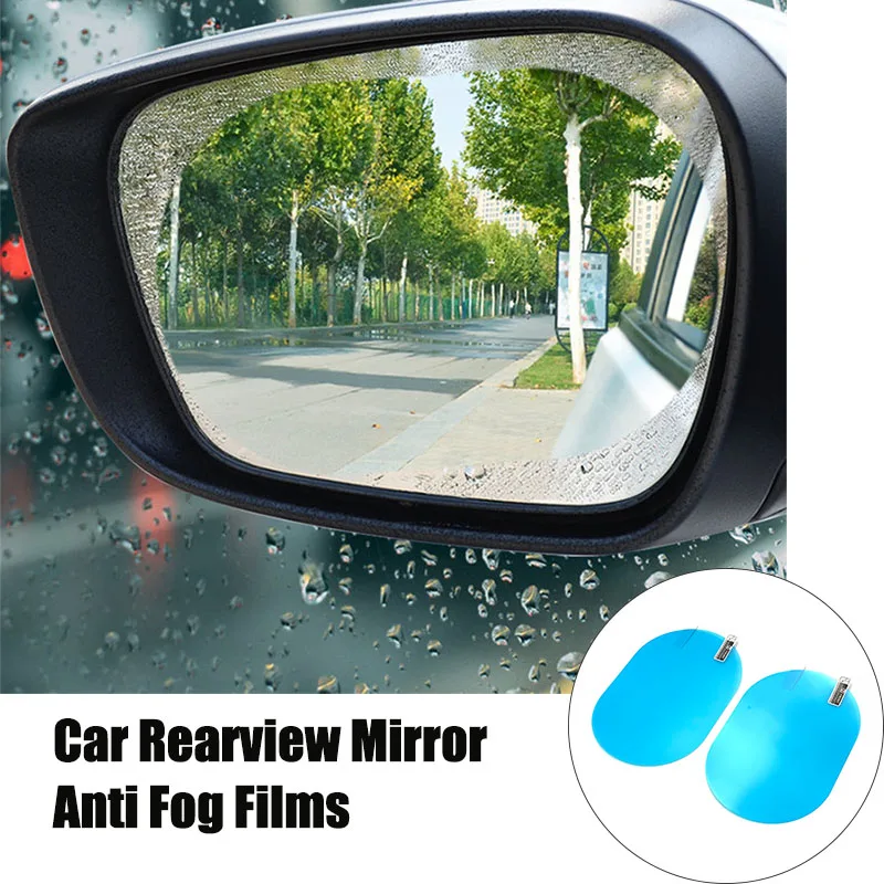 2Pcs Car rearview mirror waterproof anti-fog film For Daewoo Matiz Nexia Nubira Sens Tosca Winstorm