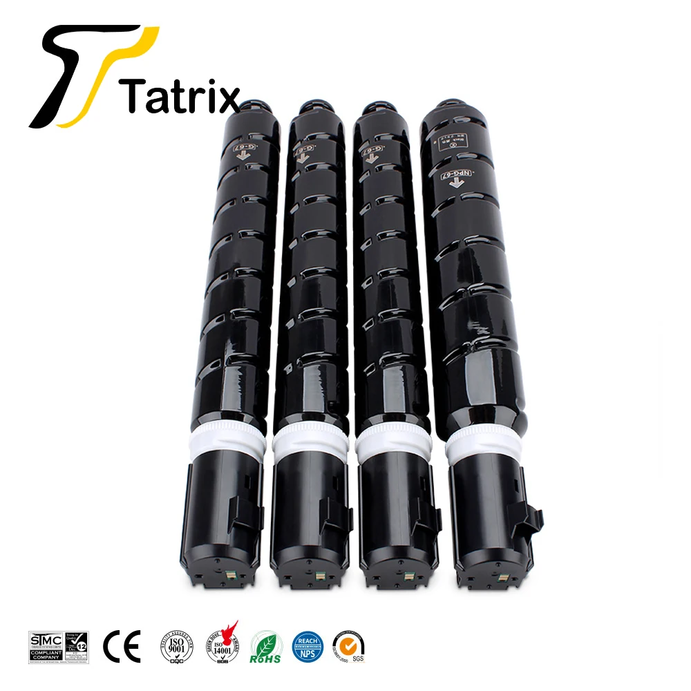 Tatrix GPR-53 C-EXV49 NPG-67 Compatible Toner Cartridge for Canon iR-ADV C3020/C3320/C3320L/C3325/C3330/C3330LC3350/C3520/C3525