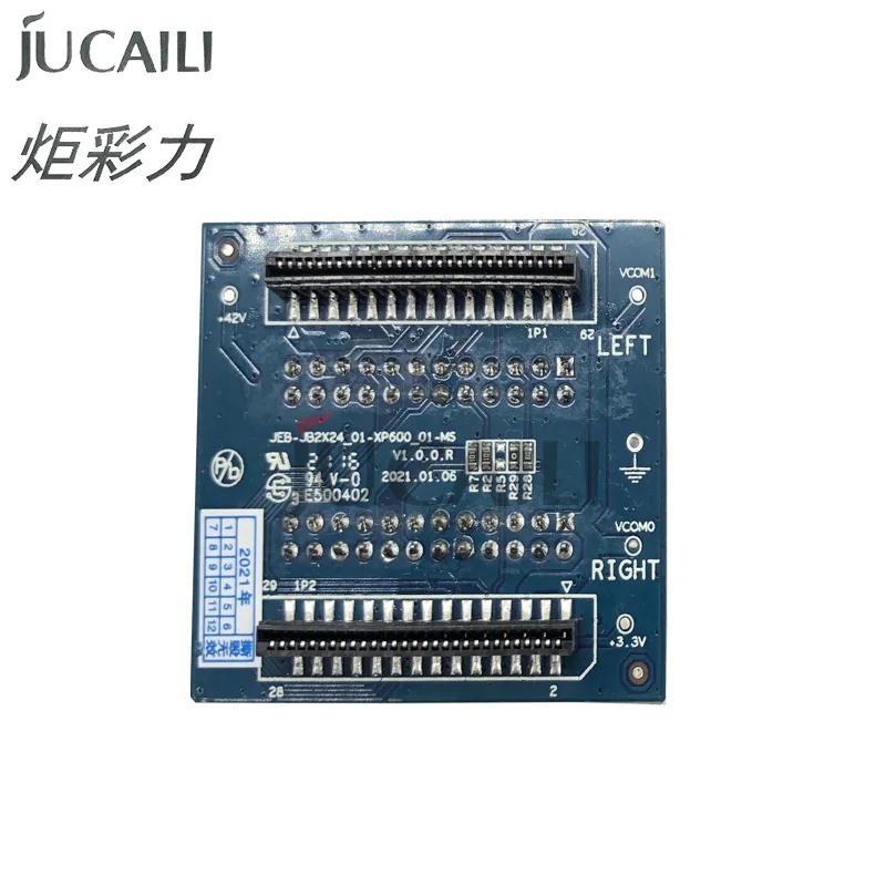 Imagem -03 - Hoson Impressora Jucaili Única Cabeça de Conexão Cartão para Xp600 4720 3200 Cabeça de Impressão para Allwin Xuli Solvente Impressora Adaptador Placa
