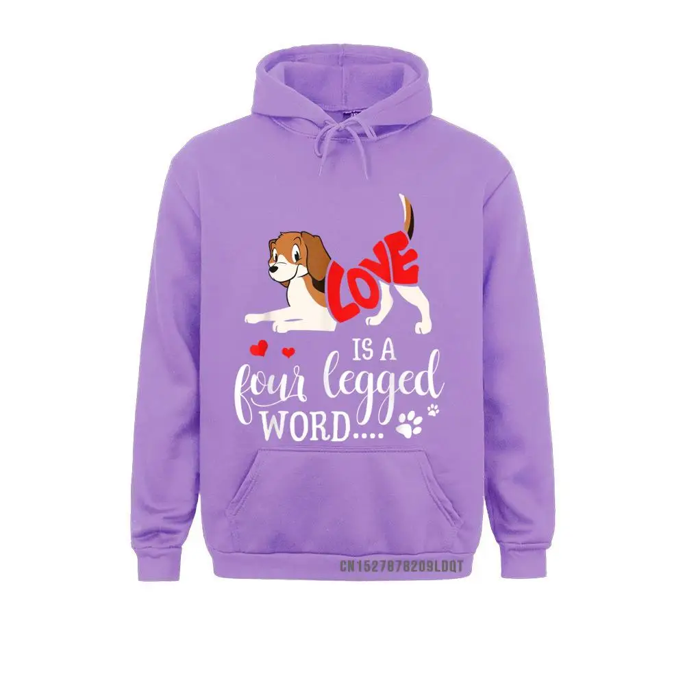 New Coming Men/Women's Sweatshirts Long Sleeve Hoodies Hoods Lovely And Funny Dogs Love Is A Four Legged Word