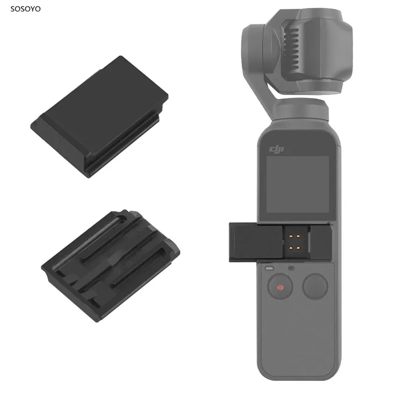 Cubierta protectora de interfaz de datos Osmo Pocket, cubierta lateral para DJI OSMO Pocke Gimbal, piezas de repuesto para cámara, accesorios