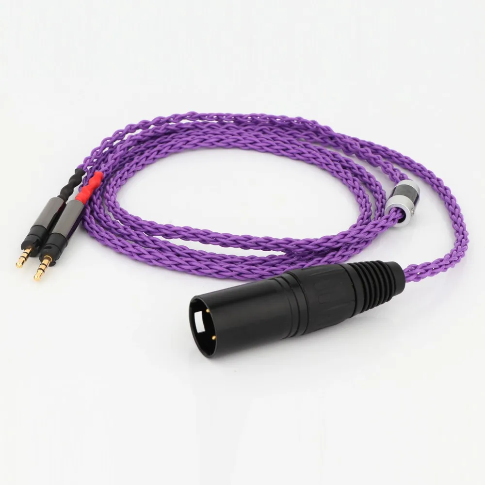 HIFI 3,5/4,4 mm 8 Kerne 7N OCC versilbertes R70X Kopfhörer-Upgrade-Kabel für ATH-R70X R70X R70X5 Kopfhörer – Detail 5