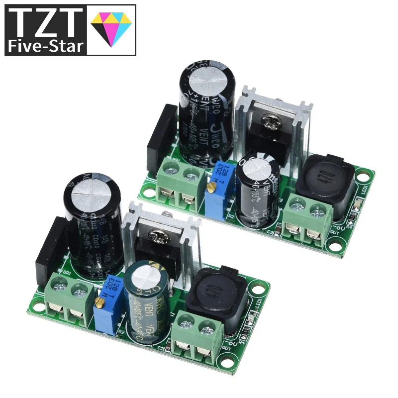 TZT 1/3PCS LM2596T LM2596HV DC-DC einstellbares Step-Down-3A-Stromversorgungsmodul DC 5V-50V, 3A Großer Strom Große Leistung – Detail 4