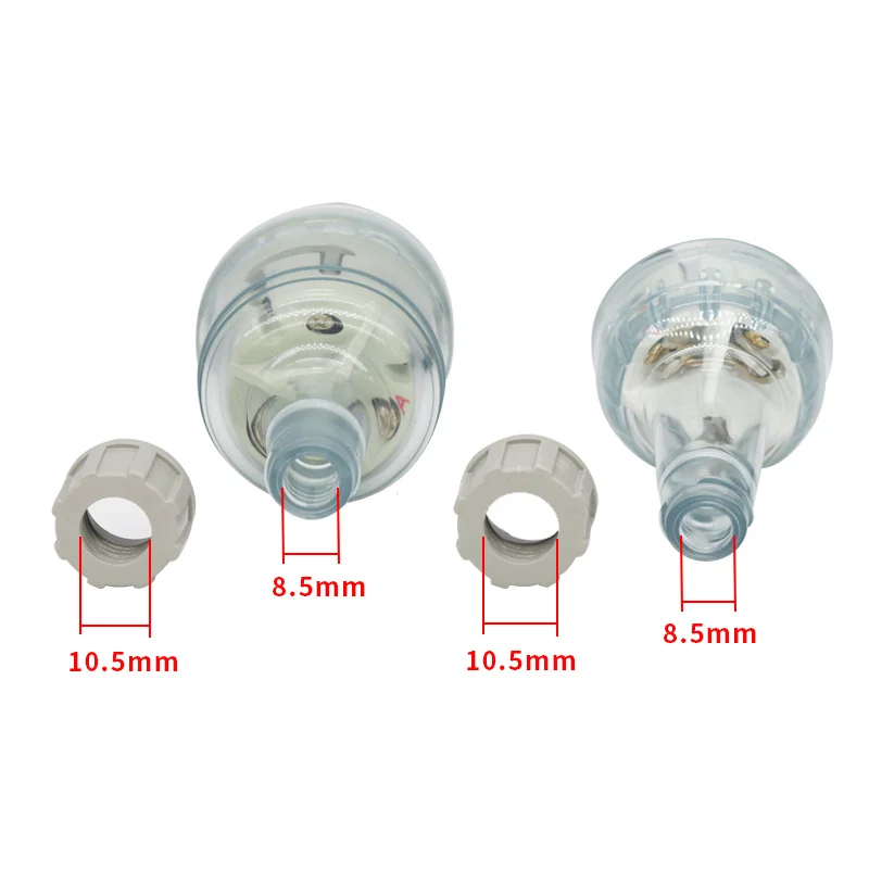 AU NZ Plug Assembled Rewireable Female Male Plug Socket 3 Prong Electrical AC Extension Cord Grounded Rewire Socket SAA