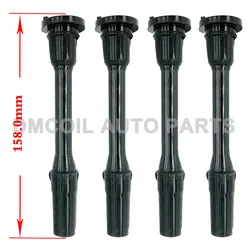 4 PCS LENGTH 158MM IGNITION COIL BOOTS AND SPRING FOR MITSUBISHI CARISMA PAJERO III SPACE STAR VOLVO 4G93 4G94 6G74 MD362913