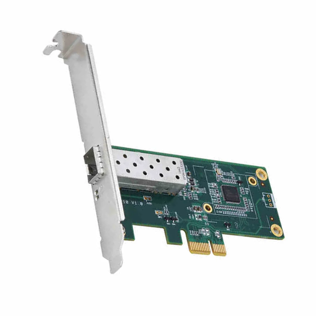 DIEWU TXA026 PCI Express 1x Gigabit Fiber Network Lan Card w/ Single SFP Port 10/100/1000Mbps Ethernet Controller for Desktop PC