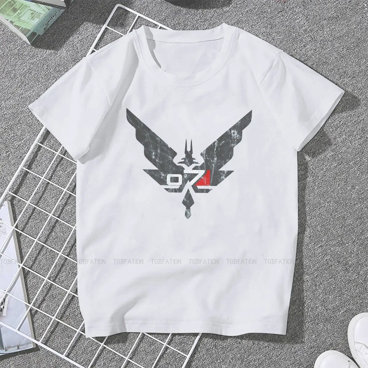 o7 Commander Women Tshirts Mass Effect Game Aesthetic Vintage Female Clothing Big size Cotton Graphic Clothes