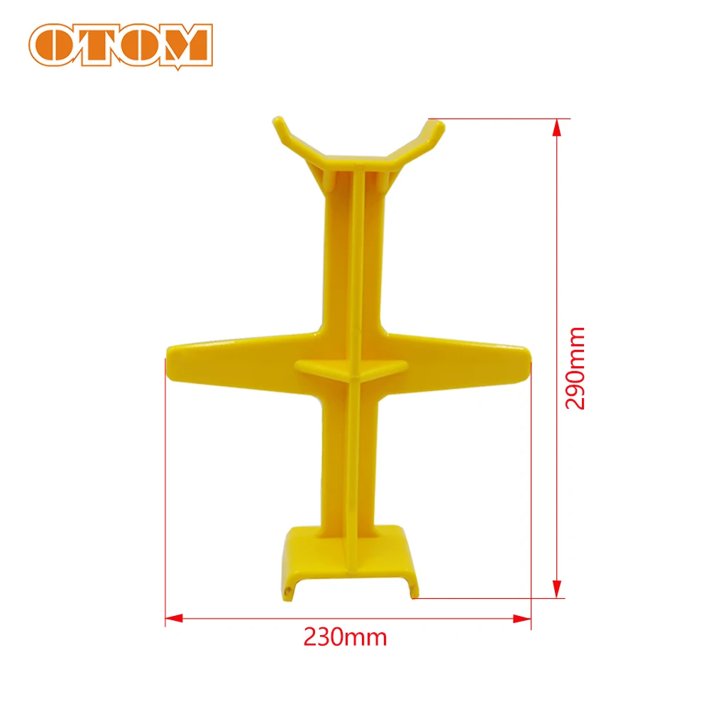 OTOM Motocross Fork Brace Front Shock Absorbing Support Frame Plastic Shelf Damper Guard For CRF XCF YZF WRF KXF RMZ Motorcycle