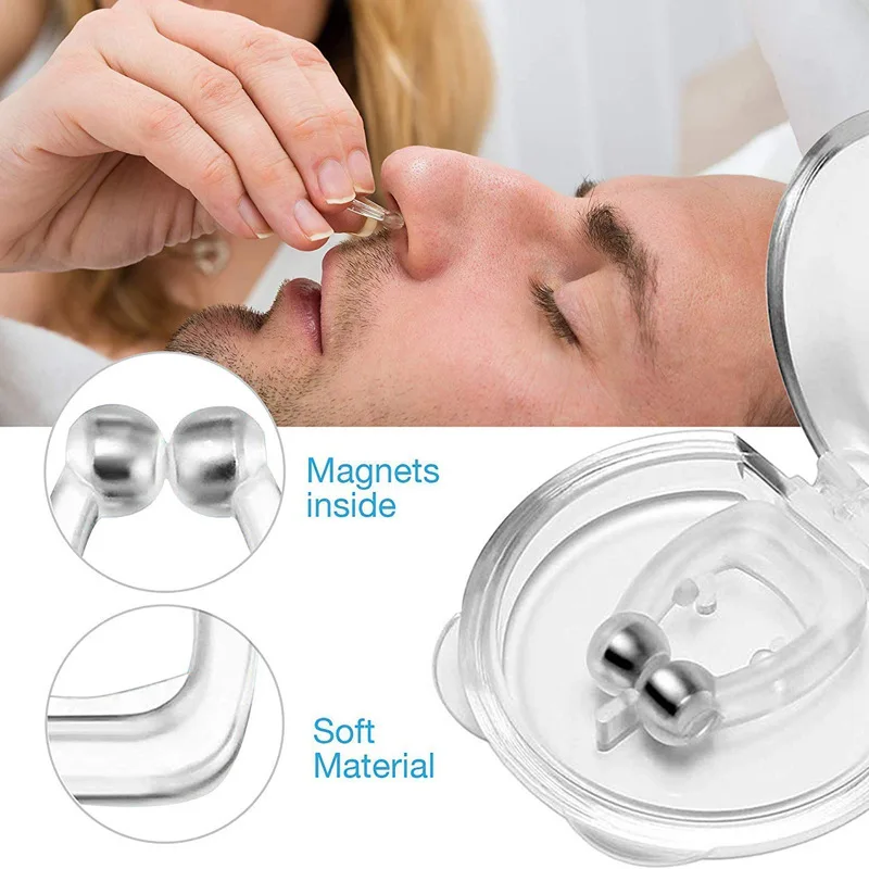 Anti Snoring Device Noseclip Stopper Snore Remedy Products Stop Clips Dilatador Nasal Nose Ronflement Ronquidos Snurk Snurken