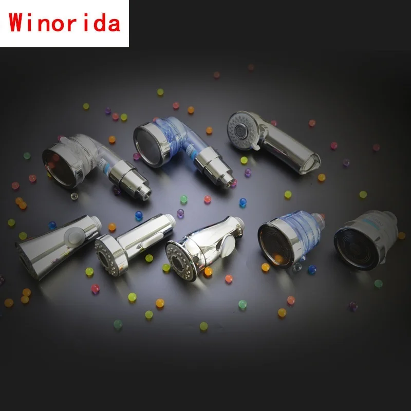Kitchen Sink Pull-out Basin Faucet Accessories Nozzle Small Shower Sprinkler Hand-held Two-function Outlet Nozzle