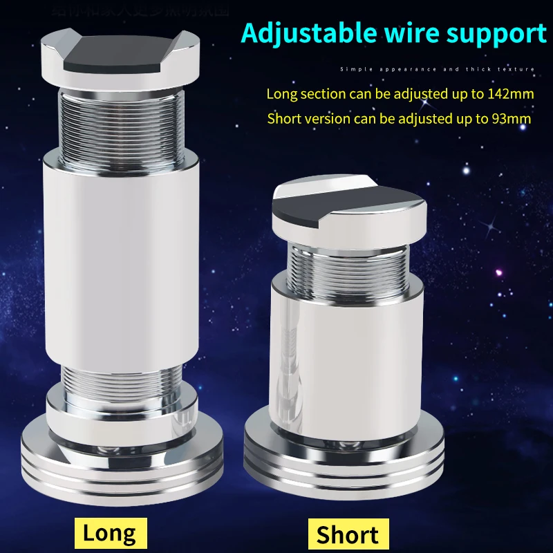 HIFI Aluminum Alloy Cable Tray Machine Tripod Adjustable Audio Power Cable Bracket Protector