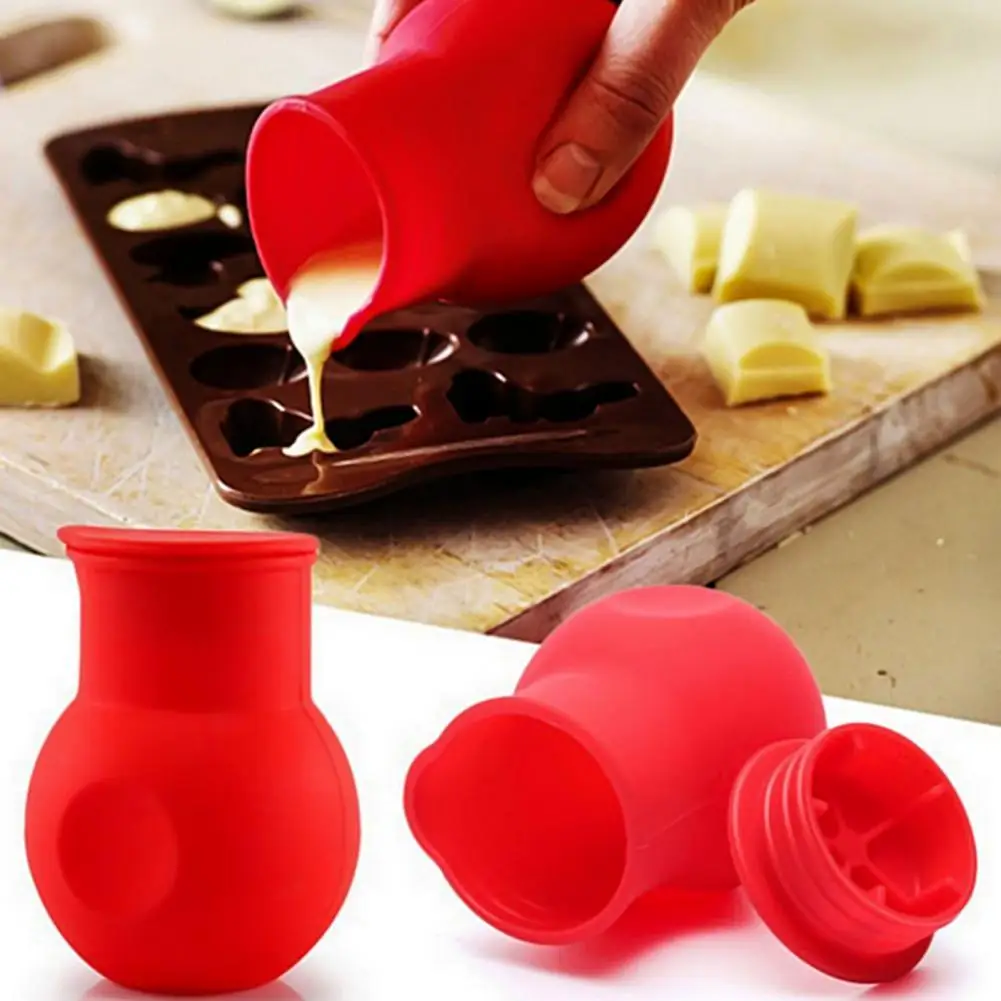 Microwave Oven High Temperature Silicone Chocolate Melting Pot Cup DIY Tool