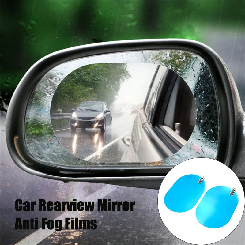 2Pcs Car rearview mirror waterproof anti-fog film For Hyundai SantaFe Veracruz Mistra Tucson Veloster Rohens AZERA  Avante IONIQ