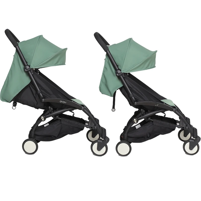 3 Stück/Set 175 ° Baldachin Abdeckung Sitzkissen Einstellbare Kinderwagen Zubehör Für Yoya/Babythrone YOYO Kinderwagen Sonnenschirm Sitz Matratze – Detail 15