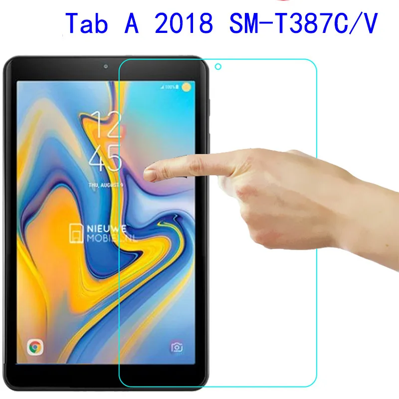 

Clear Glossy Screen Protector Protective Film for Samsung Galaxy Tab A 8.0 T387 T387V 2018 SM-T387C Tablet