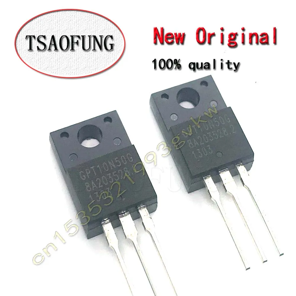 5Pieces GPT10N50G GPT10N50 TO220F Electronic components Integrated circuit