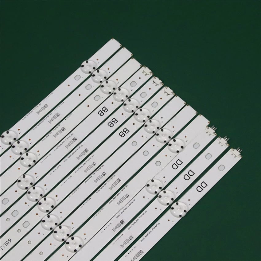 12PCS LED Bands For LG Innotek 17Y 65inch_A B C D-Type_Rev0.0_160809 LED Bars Backlight Strips Lines Rulers Array NC650DGE-AAFX1