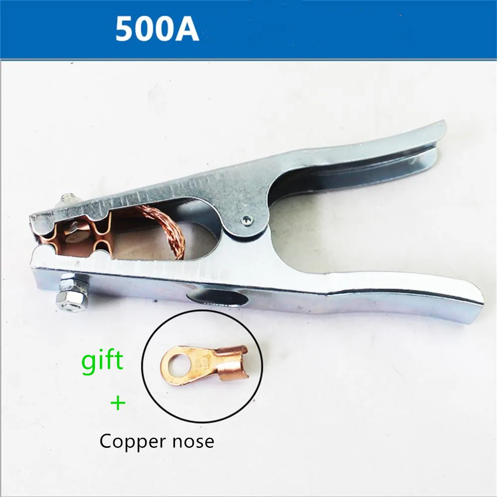 500A electric welding machine grounding clip for welding wire clip welding tool