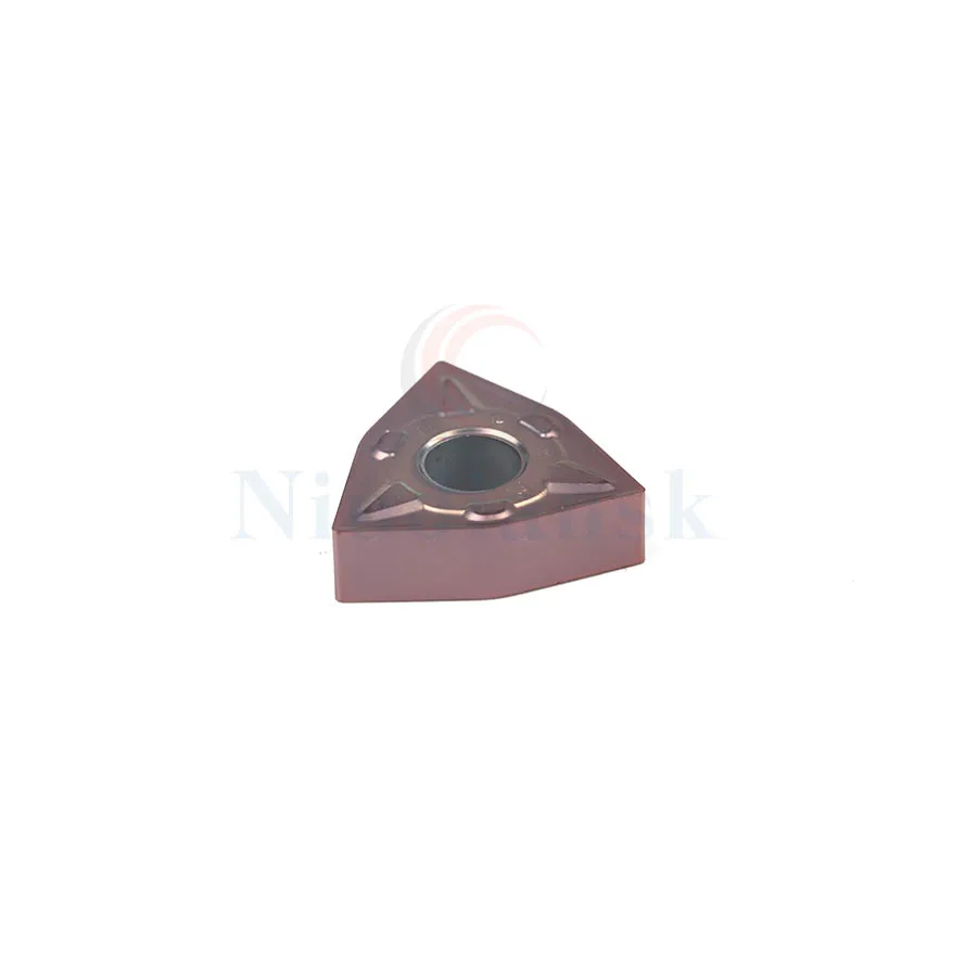 Inserto di tornitura del tornio di CNC del carburo di WNMG080408-MM LF6118 LF6118 per lo strumento di tornitura esterno per il taglio dell'acciaio inossidabile