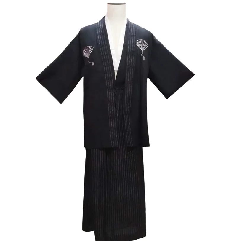 Latensc Nieuwe Stijl Retro Kostuum Japanse Samurai Kinder Kimono Jongen Buitenhoes Carnaval Party Show