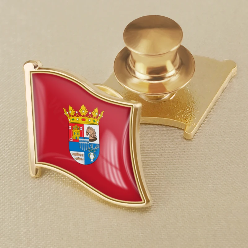 Alfileres/broches/insignias de solapa con bandera de la provincia de la Secovia de España