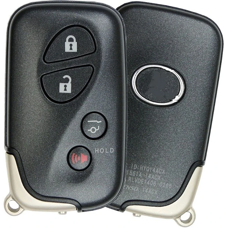 

CN052037 Aftermarket Lexus GX460, RX350 2010+ Smart Key Keyless Go 4Buttons HYQ14ACX-5290 P1 98 4D-67, 315MHz FCC 89904-60590