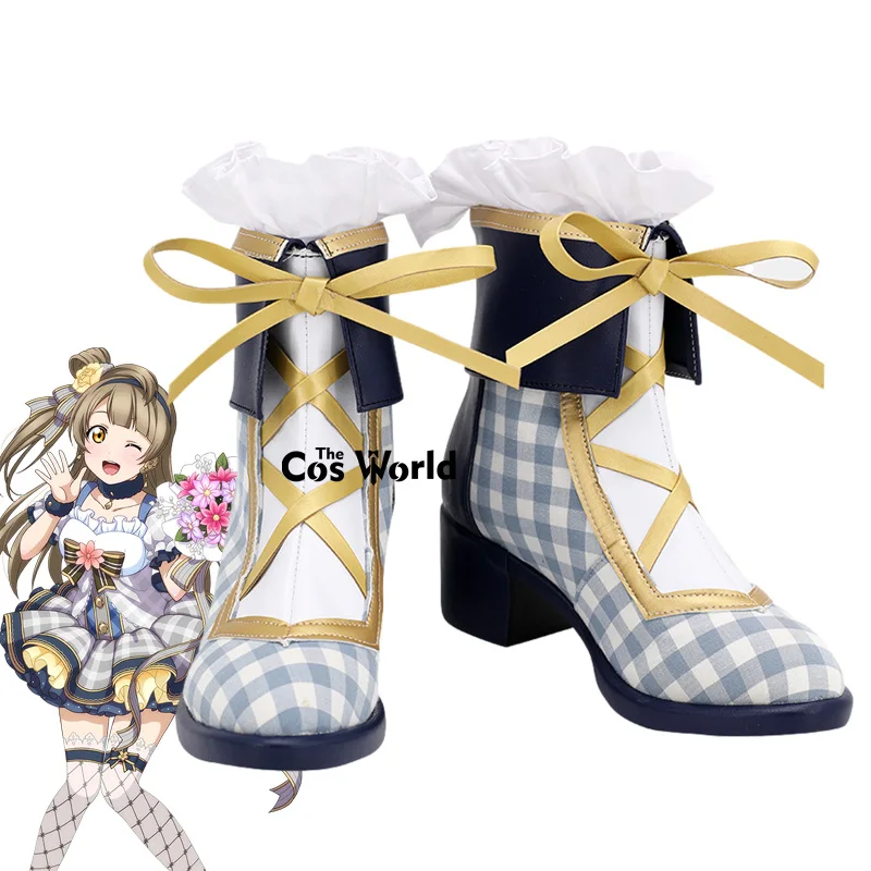 

Love Live School Idol Project Bouquet Awaken Kotori Minami Anime Customize Cosplay Shoes Boots