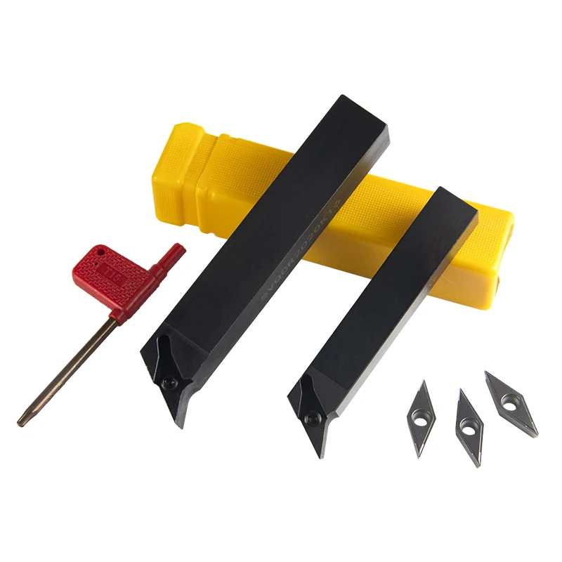 SVQCR SVQCR1616H16 SVQCR1616H16 Tool portautensili per tornitura esterna VCMT/VCGT11/16 inserti in metallo duro tornio utensili da taglio CNC