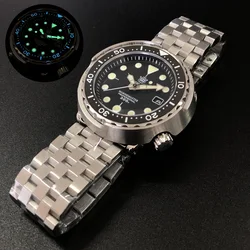 mens dive watches,STEELDIVE men automatic watch 30ATM waterproof self wind mechanical wristwatch Switzerland luminous tuna clock