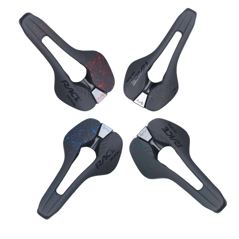 RACEWORK Bicycle Saddle MTB Mountain Road Bike Racing Seat TT Triathlon Ultralight Professional Saddles Cycling Parts