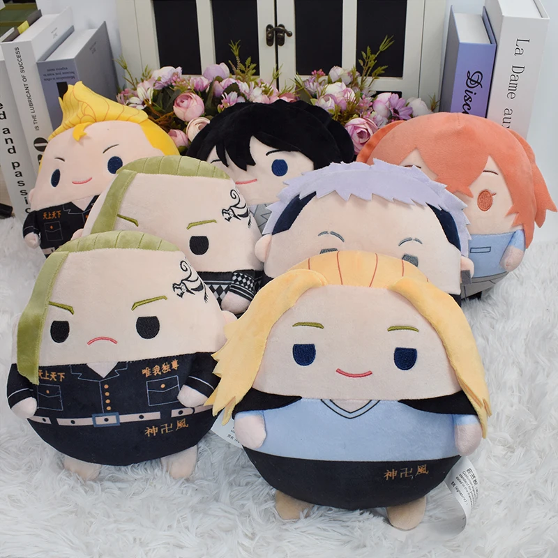 Tokyo Revengers Plush Toys Doll Manjiro Sano Ryuguji Ken Hanagaki Takemichi Plushies Stuffed Toy Christmas Gifts Max Limited