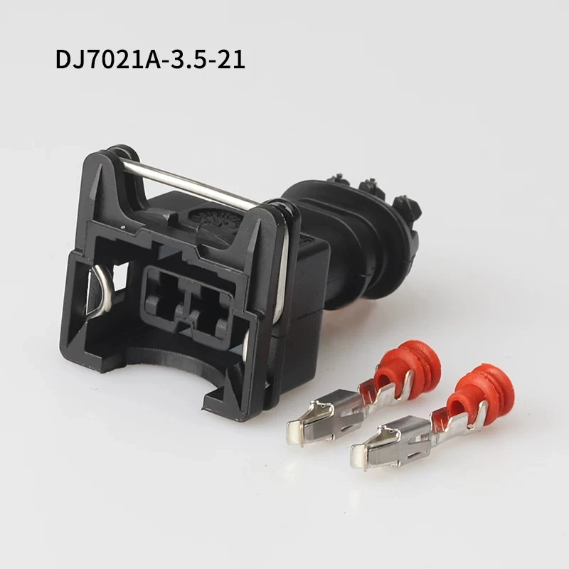 500SETS DJ7021A-3.5-21 3.5mm 2Pin AMP Car Electrical Wire Connectors for Audi ,BMW,Honda,Toyota,NISSAN AND other models.