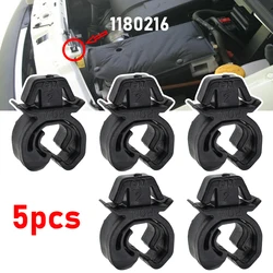 5Pcs Car Bonnet Rod Hood Support Prop Stay Clip Holder Clamp For Vauxhall Opel Astra G Zafira A Omega B Combo C Fastener 1180216