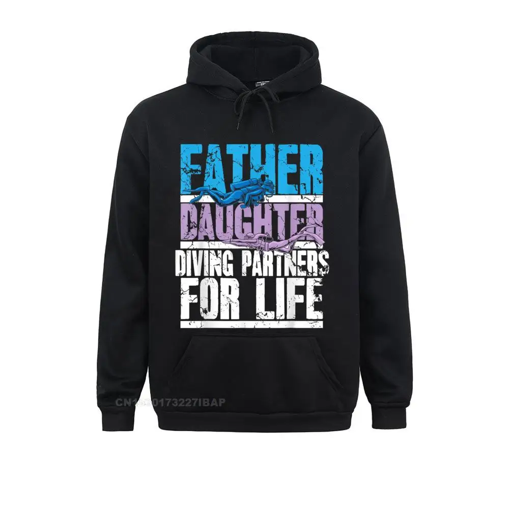 

Scuba Diving Dad And Daughter Diving Partners For Life Hip Hop Long Sleeve Hoodies Men Sweatshirts Printing Hoods Coupons