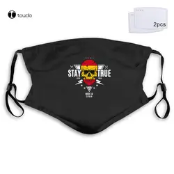 New Arrive Men Legendary Items Manner Spanien Espana Spain Skull Flag cheap Face Mask Filter Pocket Cloth Reusable Washable
