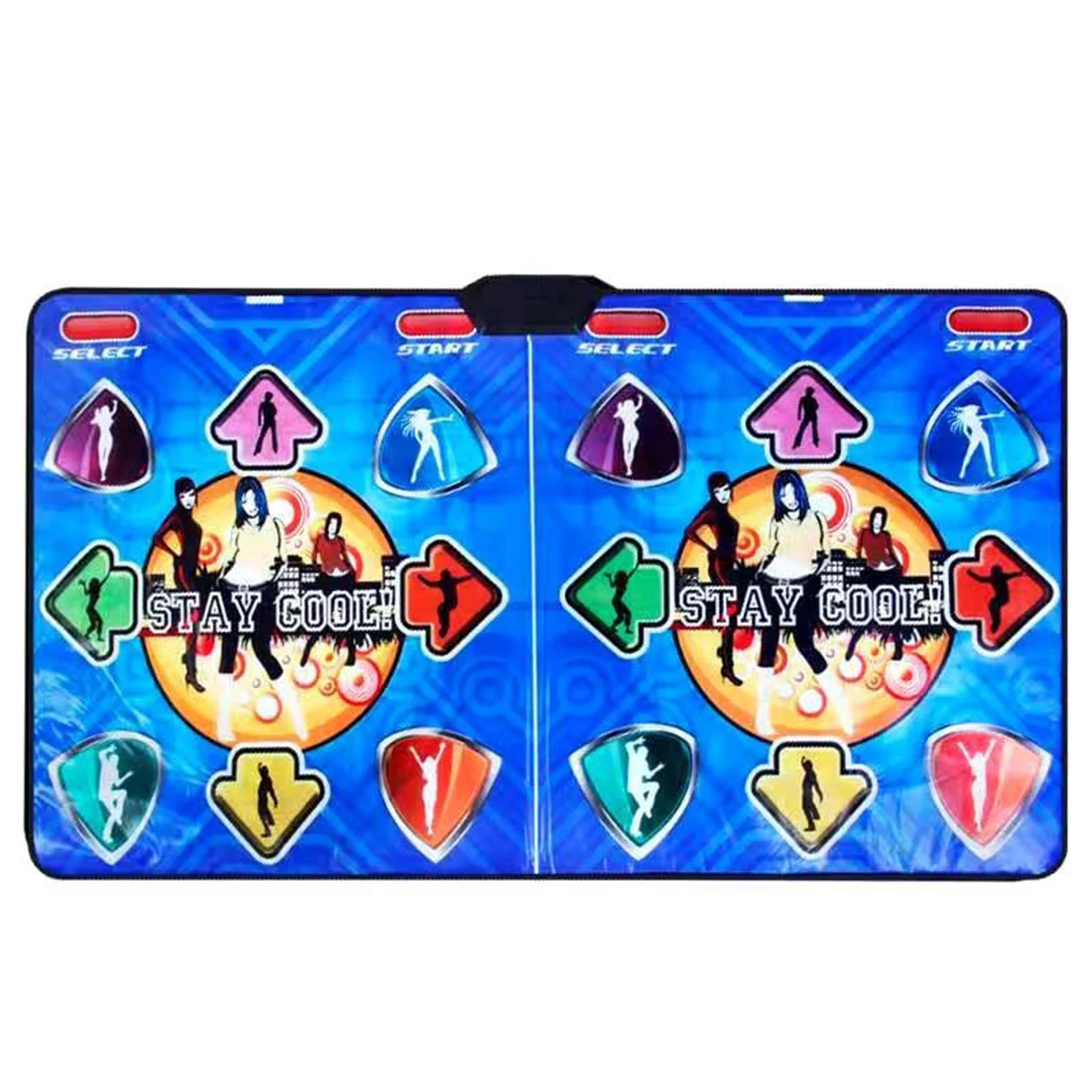 Hot Sale New Non-Slip Dance Pads mats for PC TV Dance Gaming Yoga Mats Fit ,super dancer on computer,PK on the Double Dance pads