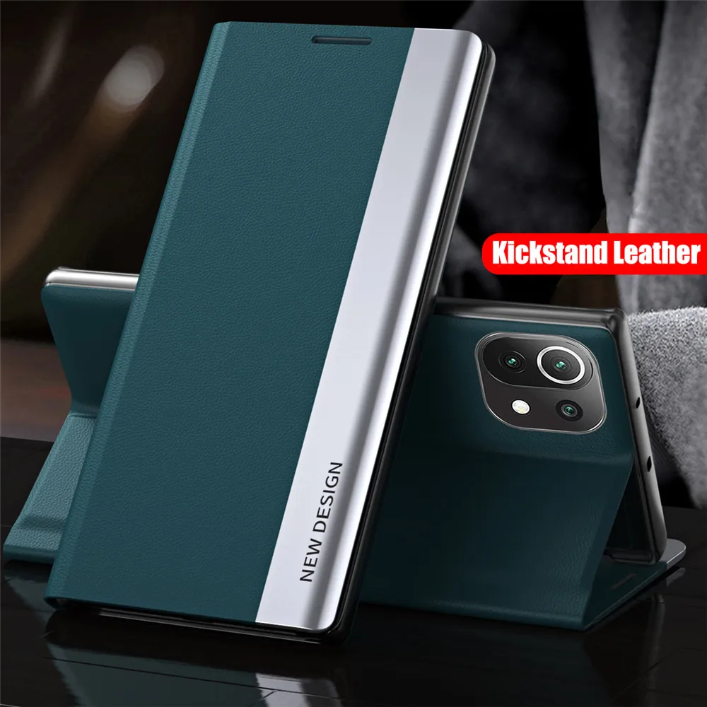 Flip Cover Leather Magnetic For Xiaomi Mi 11T 10 10T Pro Lite Redmi Note 10 9 8 Poco 9s 10s F3 X3 NFC 5G Phone Case Coque Fundas