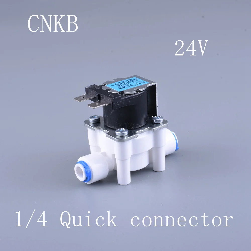 Pure water electromechanical magnetic valve inlet water controller water purifier accessories inlet through valve